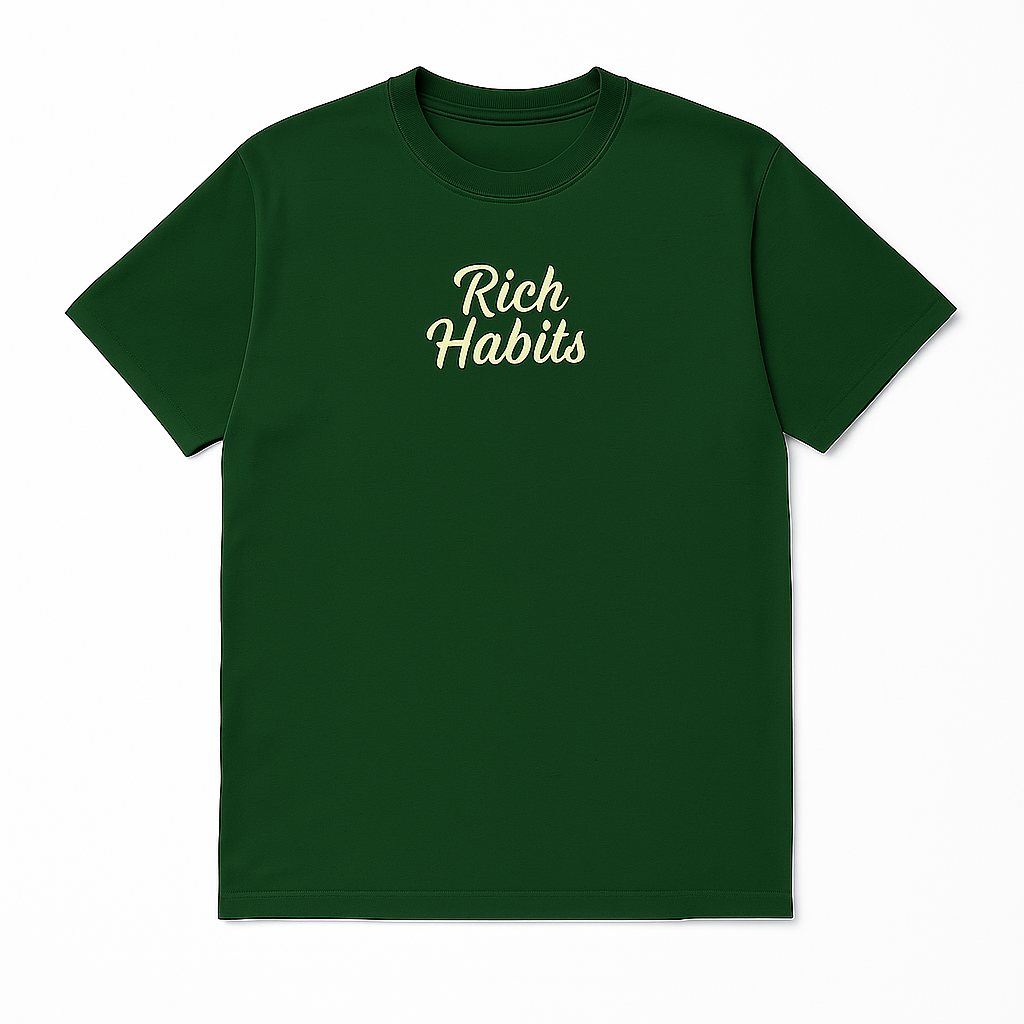 Rich Habits Heavyweight Tee