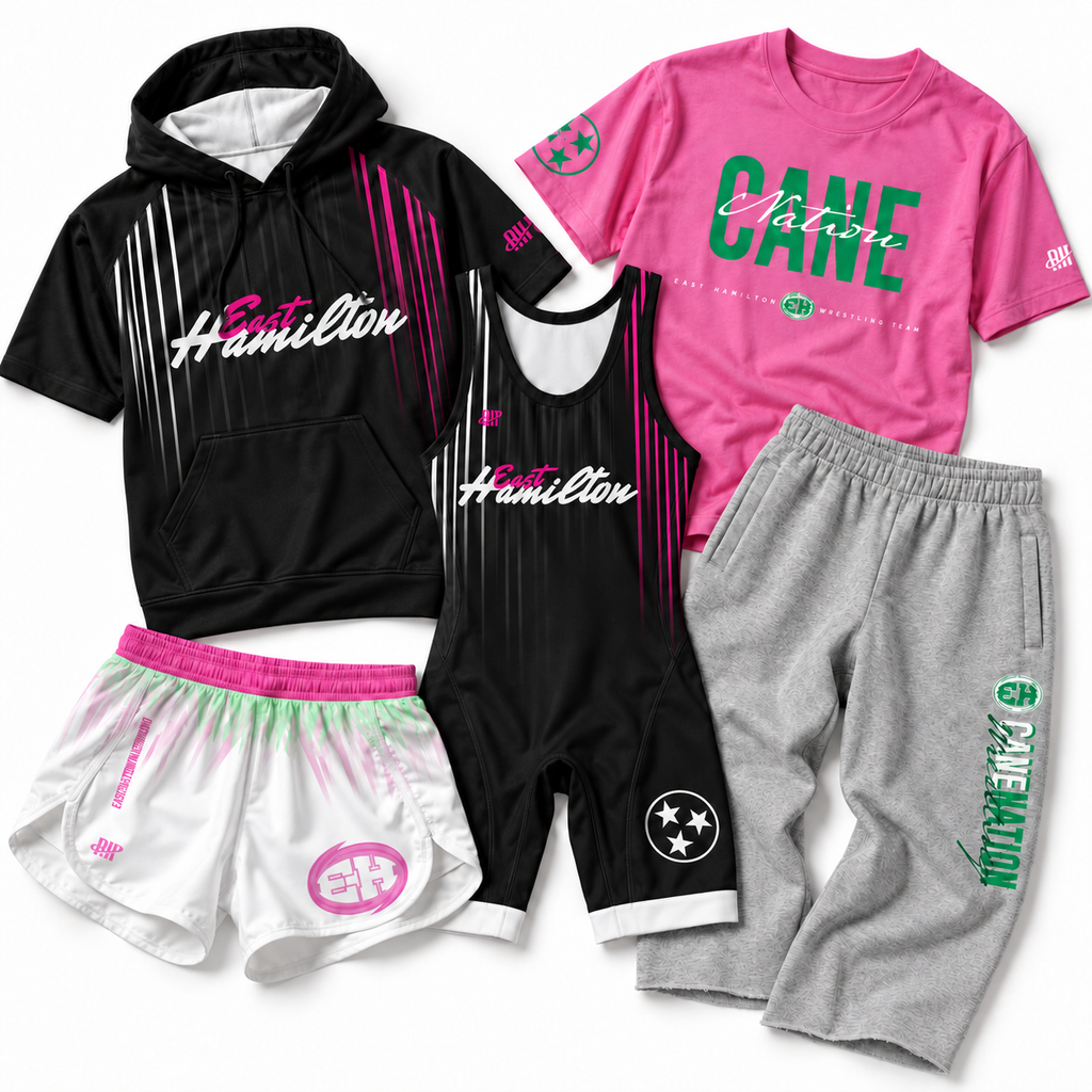 East Hamilton High School Wrestling 2026 Bundle