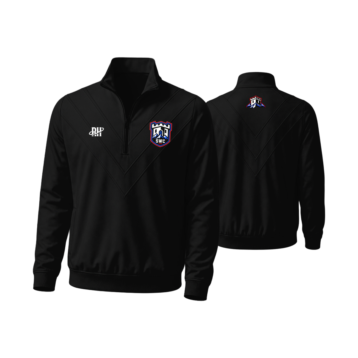 Stronghold Wrestling Deepvent Warmup Top