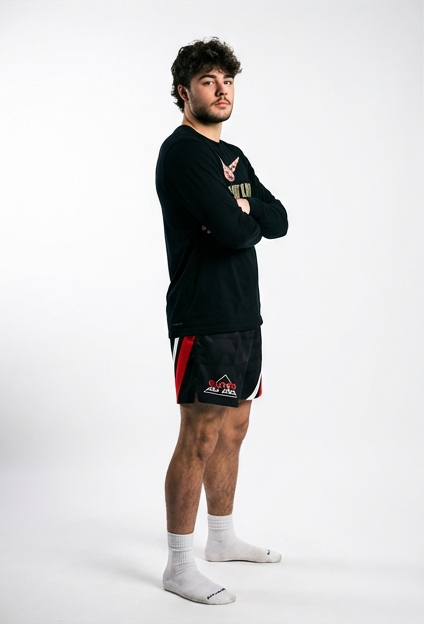 Elevate Jiu Jitsu Fight Shorts - Professional Render
