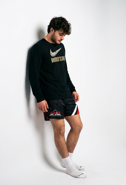 Elevate Jiu Jitsu Fight Shorts - Professional Render