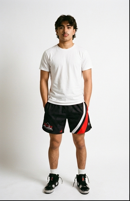 Elevate Jiu Jitsu Fight Shorts - Professional Render