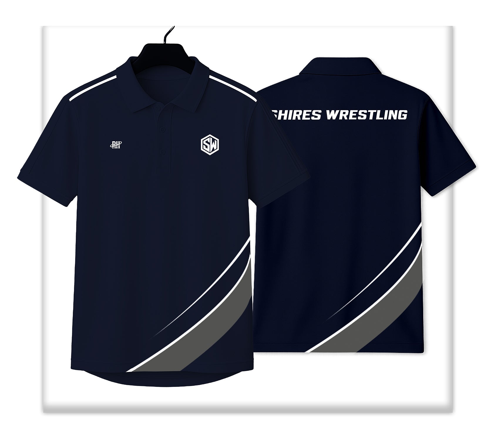 Shires Wrestling Academy Dri Fit Polo