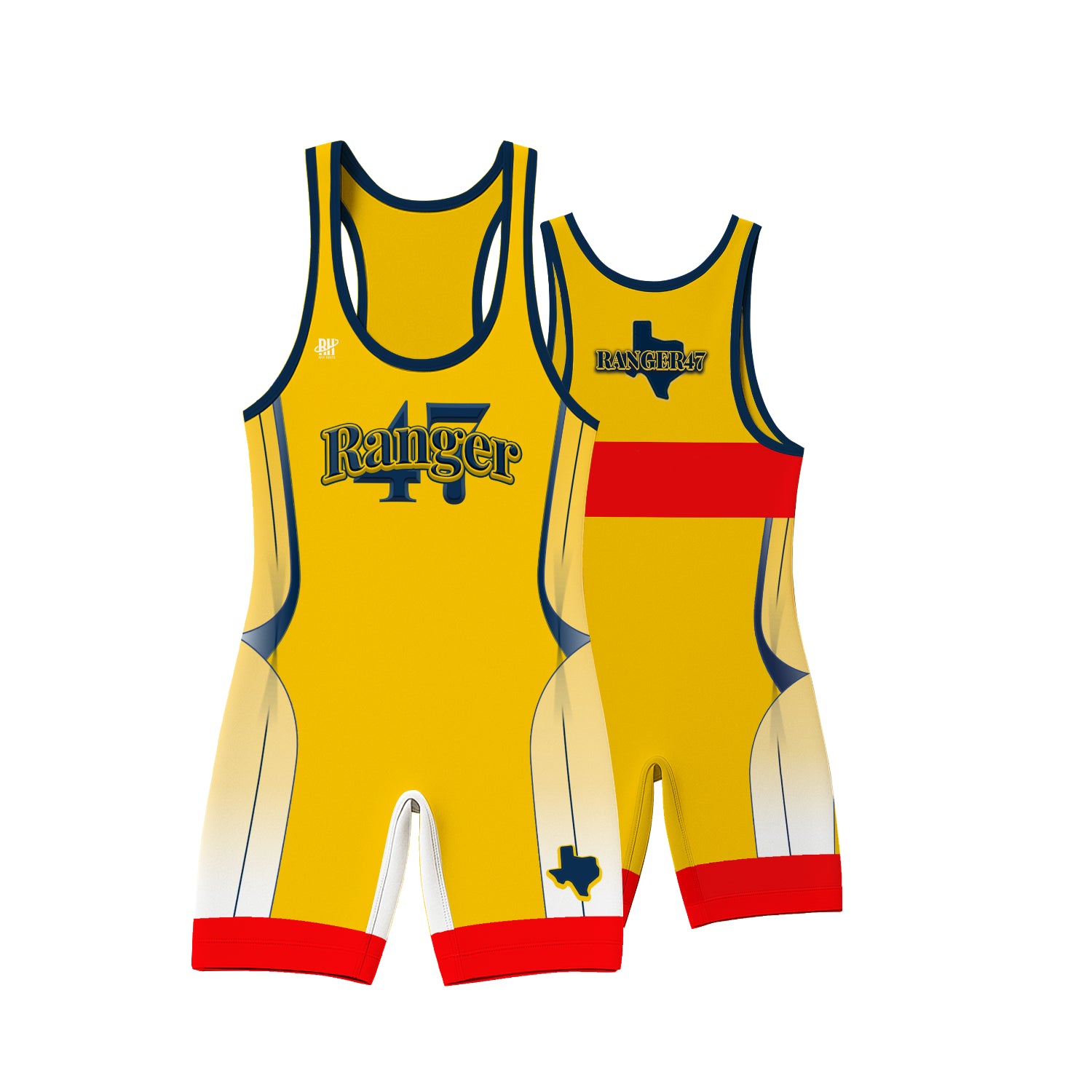 Ranger47 Wrestling Club Singlet - Product Photo