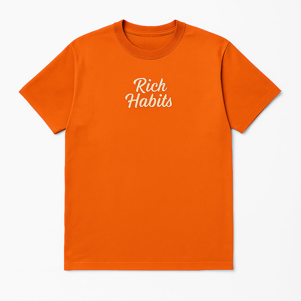 Rich Habits Heavyweight Tee - Product Photo