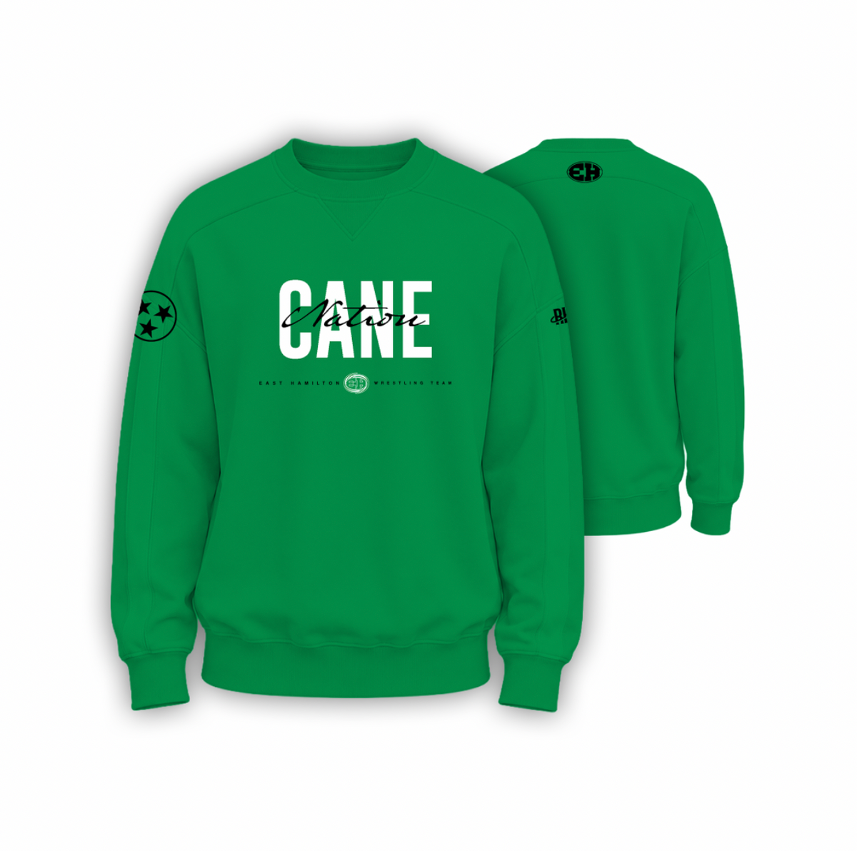 East Hamilton High School Wrestling Fan Crewneck
