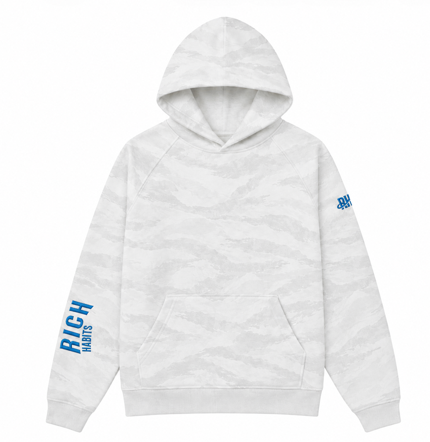 Rich Habits New Era Camo Hoodie Pre-Order