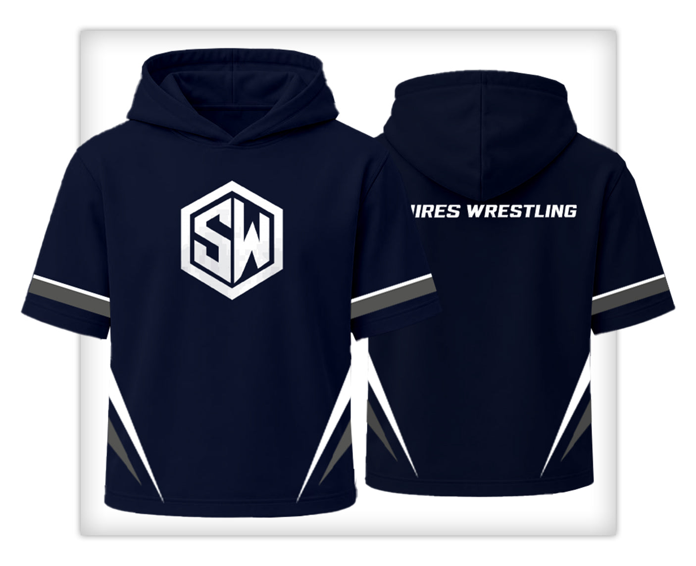 Shires Wrestling Academy Sleeveless Hoodie