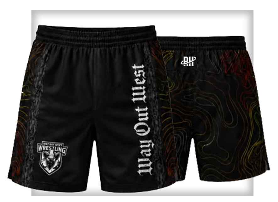 Way Out West Wrestling Club Fight Shorts
