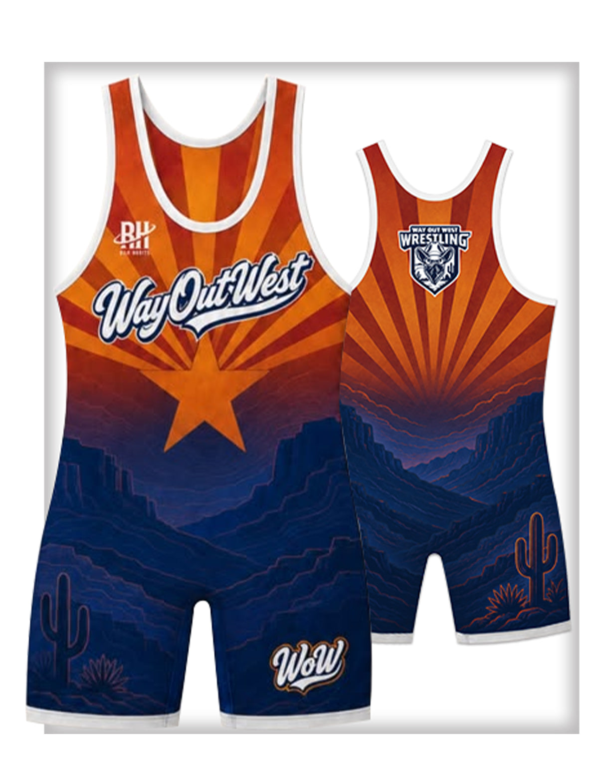 Way Out West Wrestling Club 2026 Fall Singlet