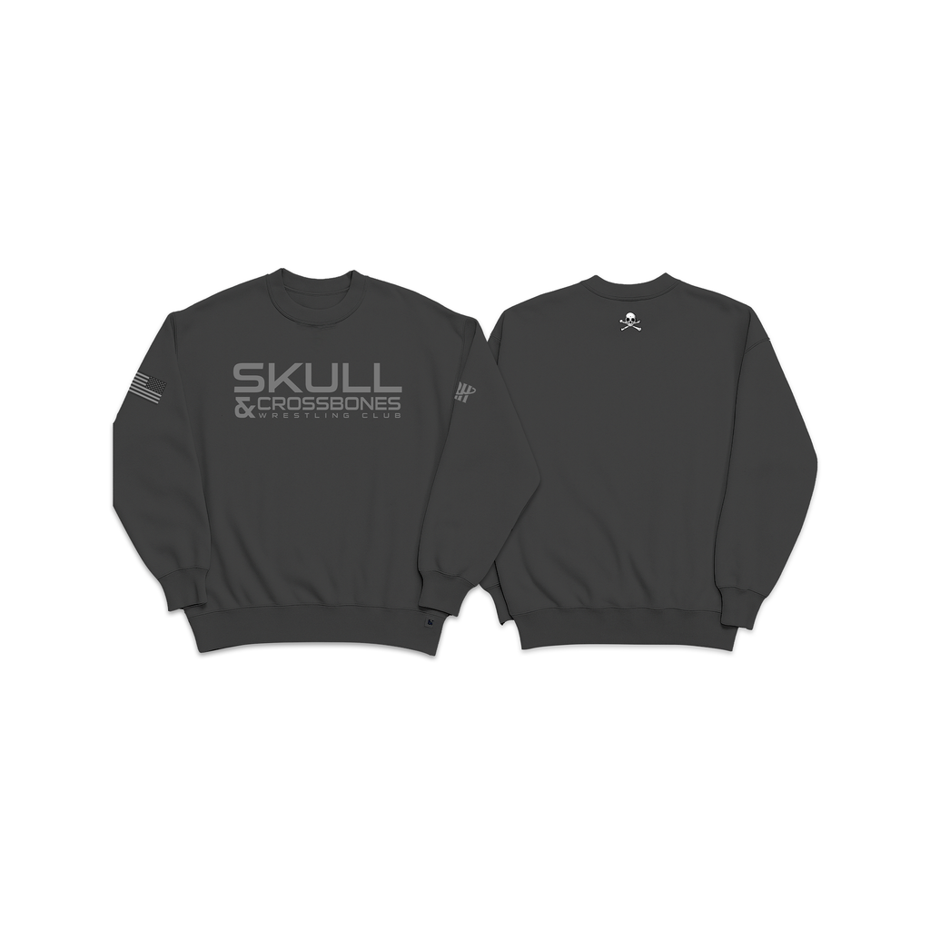 Skull and Crossbones Wrestling Crewneck
