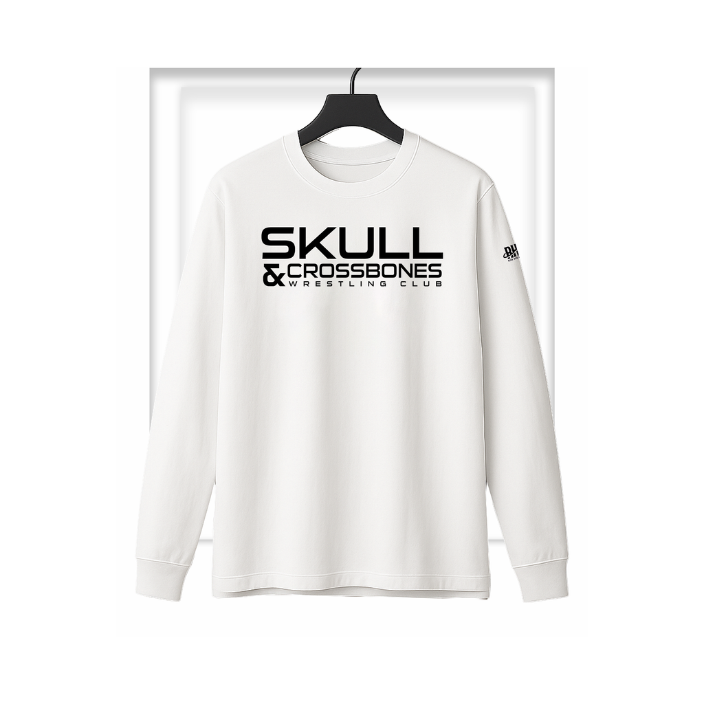 Skull and Crossbones Wrestling Club Long Sleeve Tee