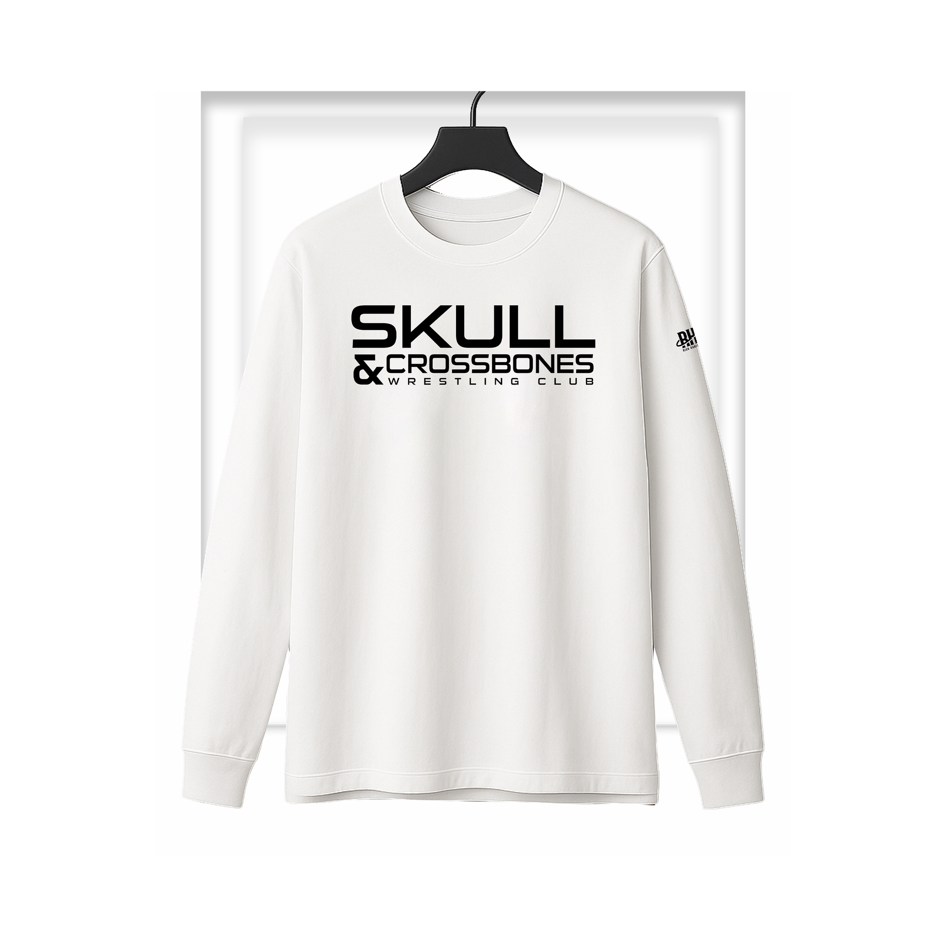Skull and Crossbones Wrestling Club Long Sleeve Tee