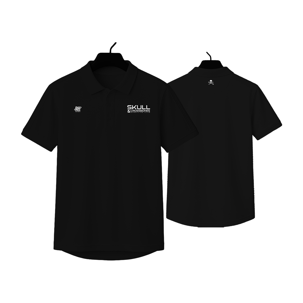 Skull and Crossbones Wrestling Club Polo