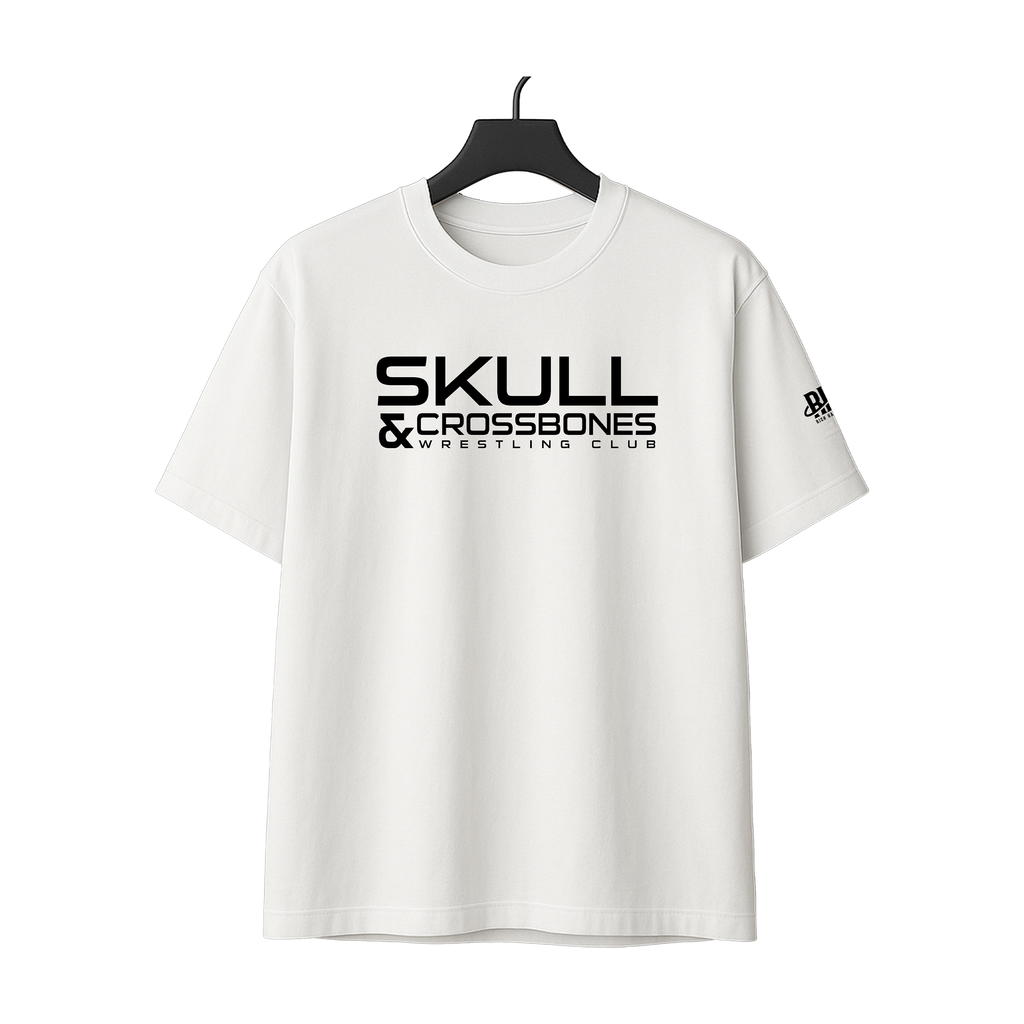 Skull and Crossbones Wrestling Club Tee