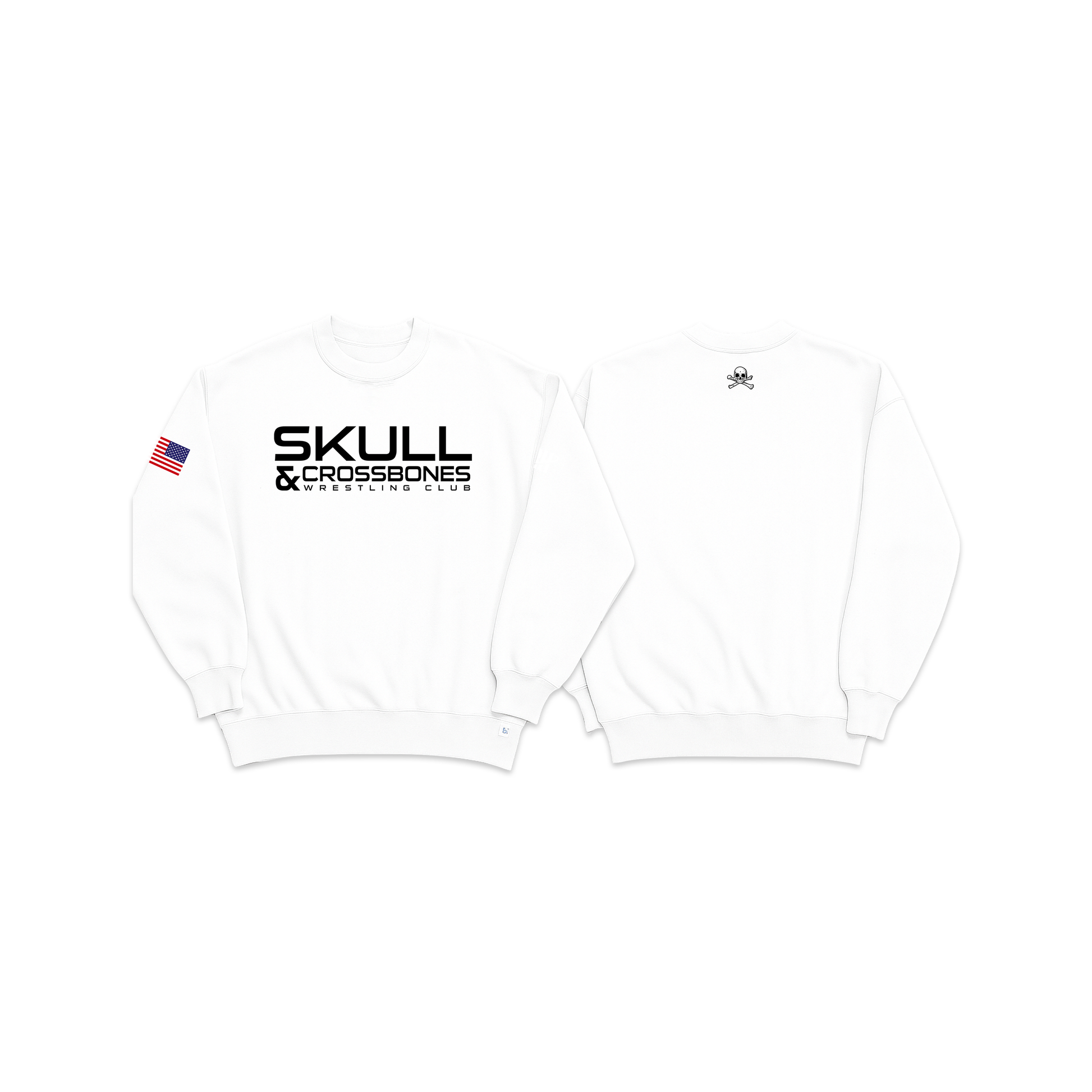 Skull and Crossbones Wrestling Crewneck