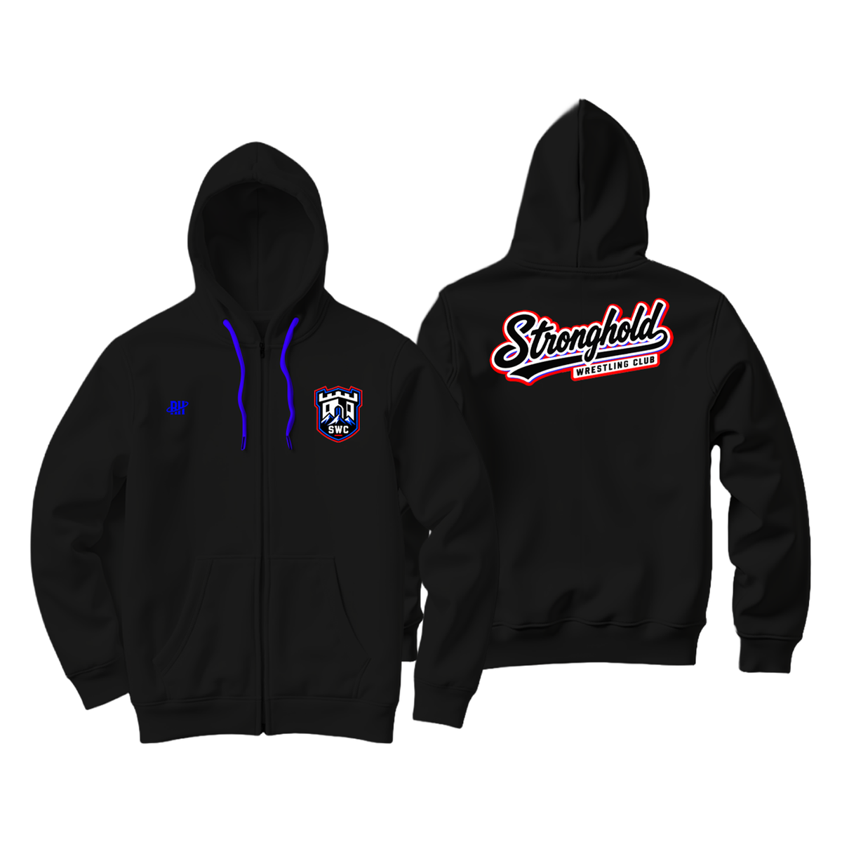 Stronghold Wrestling Full Zip Hoodie