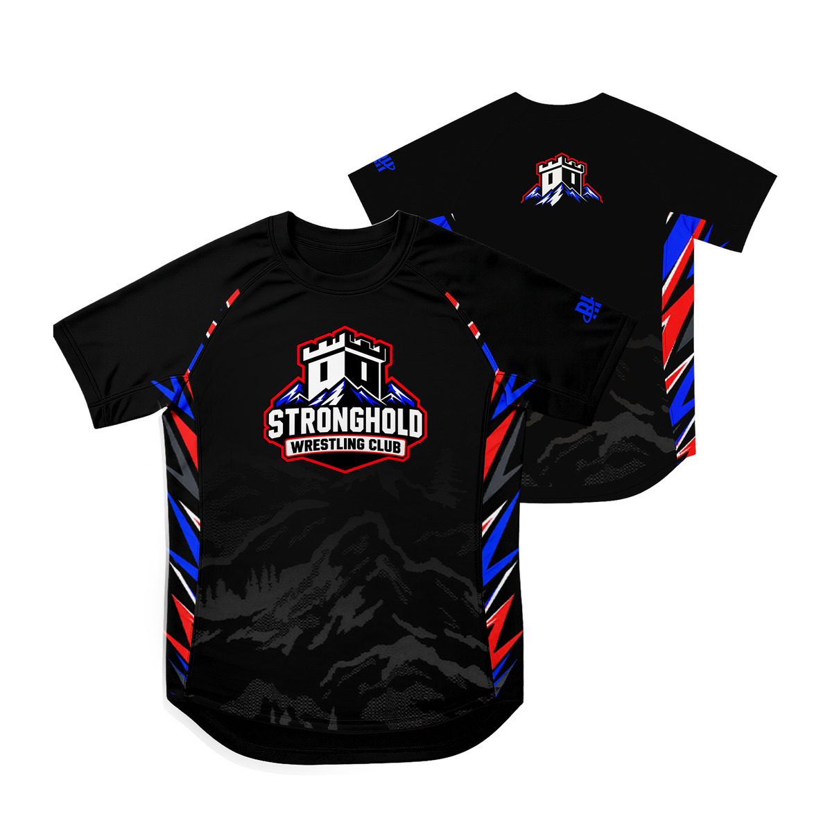 Stronghold Wrestling Rash Guard (short sleeve)