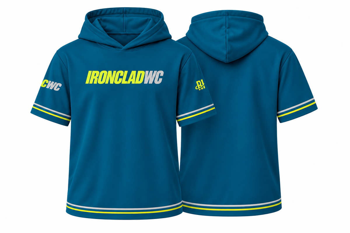 Ironclad Wrestling Club Short Sleeve Dri Fit Hoodie