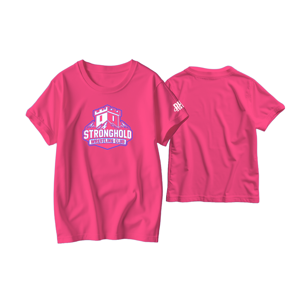 Stronghold Women's Wrestling Athletic Tee (cotton)