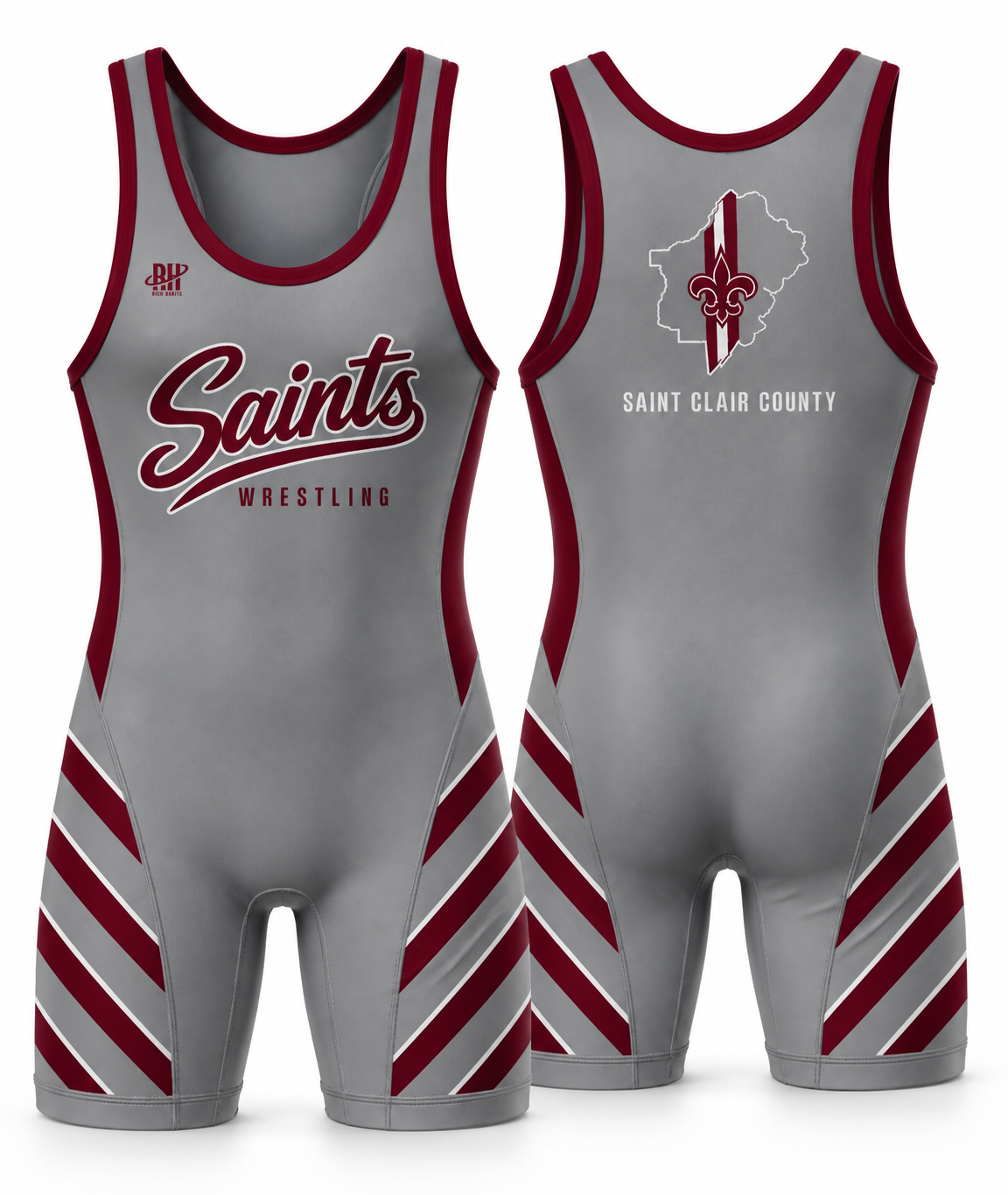 St. Clair County High School Wrestling Singlet